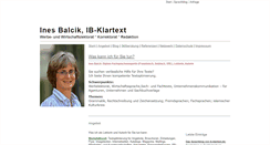 Desktop Screenshot of ib-klartext.de